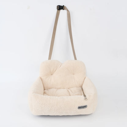 Comfortable & Safe Kennel Dog Car Booster Plush Seat