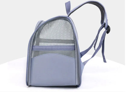Springtime Wanderlust Pet Backpack: Stylish & Breezy Travel Backpack for Cats and Small Dogs