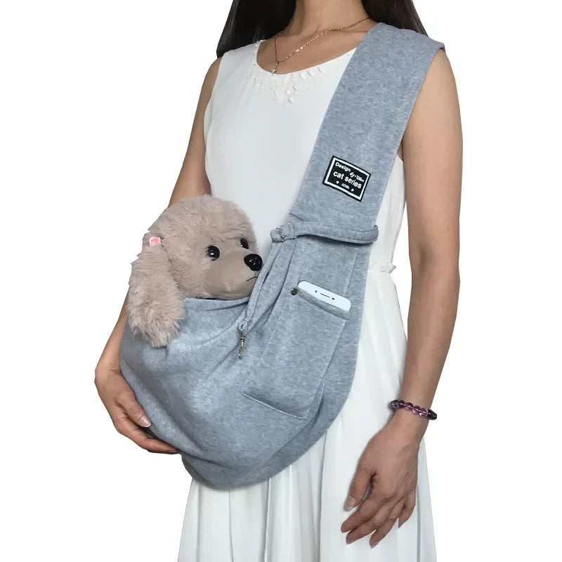 Adventure Pouch: Stylish Crossbody Carrier for Your On-the-Go Pets Explorer-7 kg