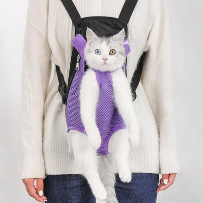 Adjustable Cat Backpack for Outdoor Escapades