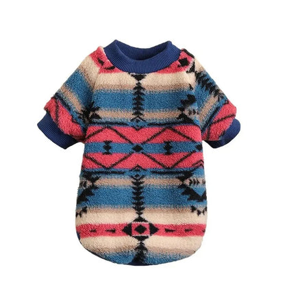 Striped Polyester Pet Sweatshirt – Stylish, Durable & Perfect for Autumn/Winter