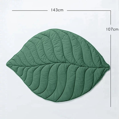 Leaf-Shaped Pet Bed Mat – Cozy, Stylish & Perfect for Every Pet