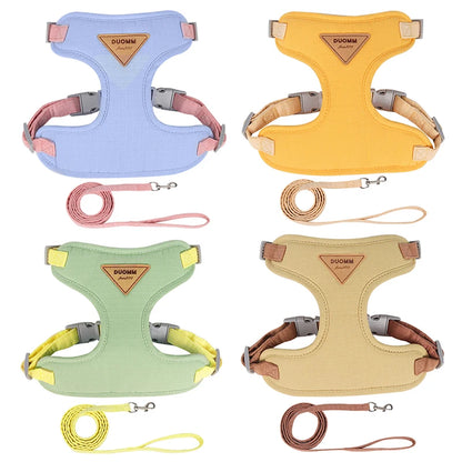 Breathable Cat Harness & Leash Set – Adjustable Vest for Small to Medium Cats and Dogs