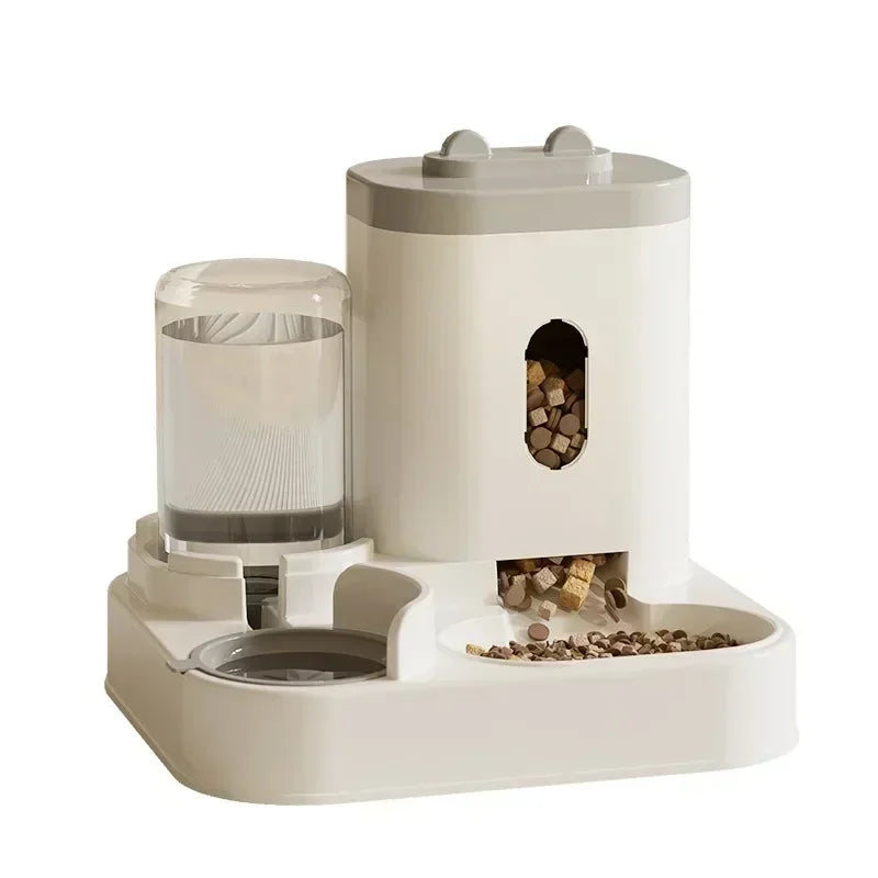 Sleek and Stylish Cat Food Dispenser – Where Function Meets Fashion!
