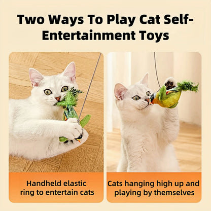 Pounce, Play, and Chirp! The Ultimate Cat Toy for Indoor Adventures