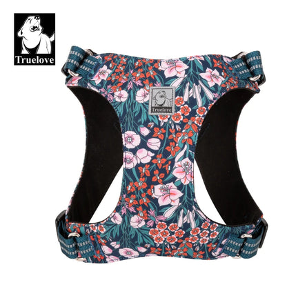 Floral Dog Harness – Stylish, Safe, and Durable for All Breeds