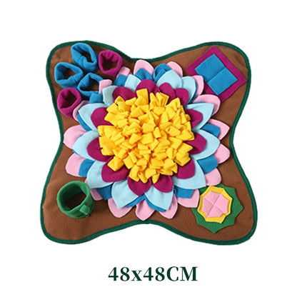 Sniff-tastic Adventure Mat: Slow Feeder & Brain-Boosting Fun for Pups!