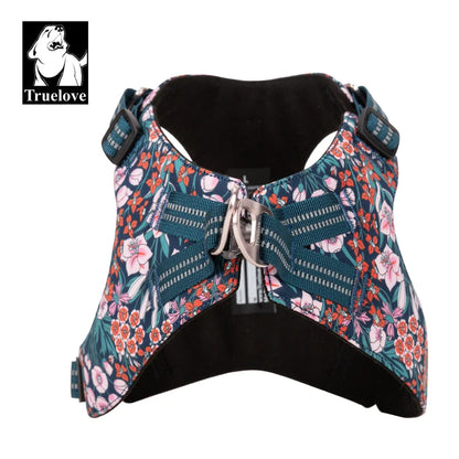Floral Dog Harness – Stylish, Safe, and Durable for All Breeds