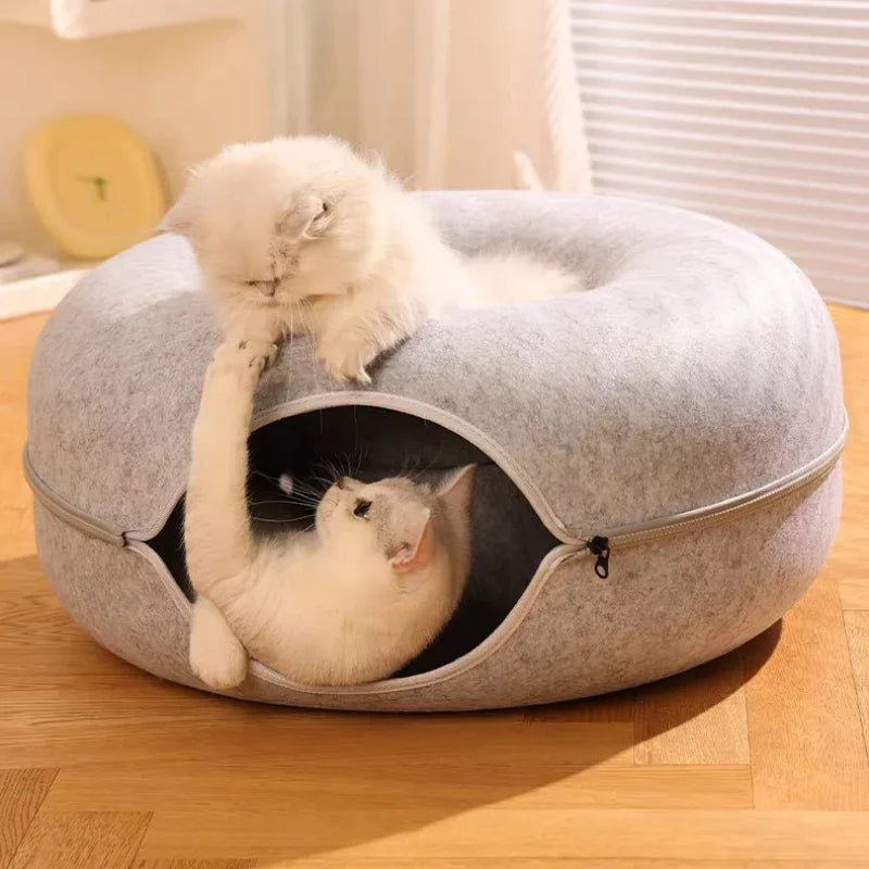 The Ultimate Donut Cat Toy – A Must-Have for Every Feline Friend!