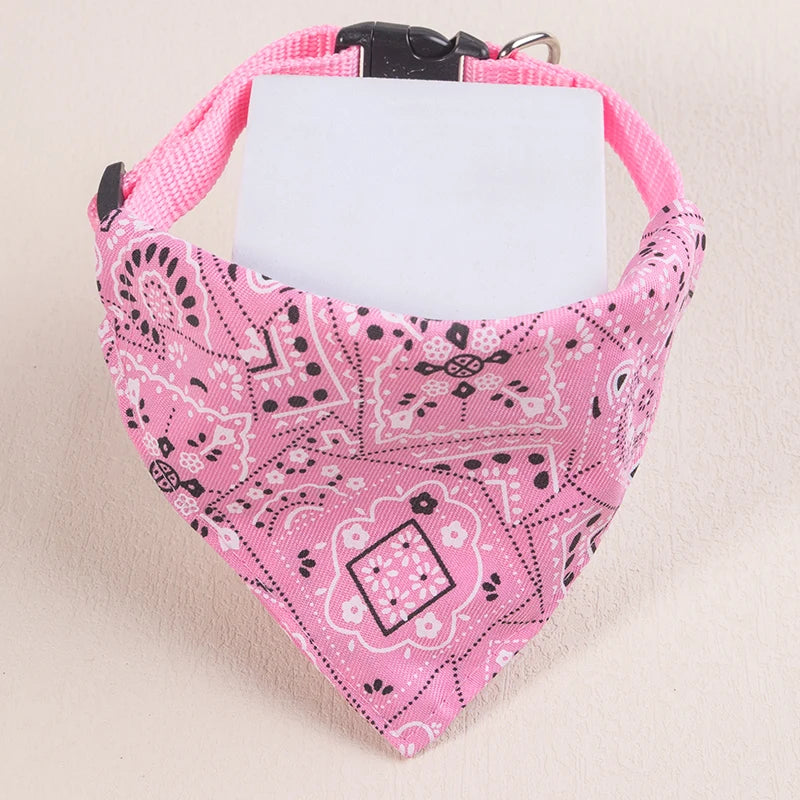 Western Charm for Your Wild Pets: Adjustable Bandana Collar