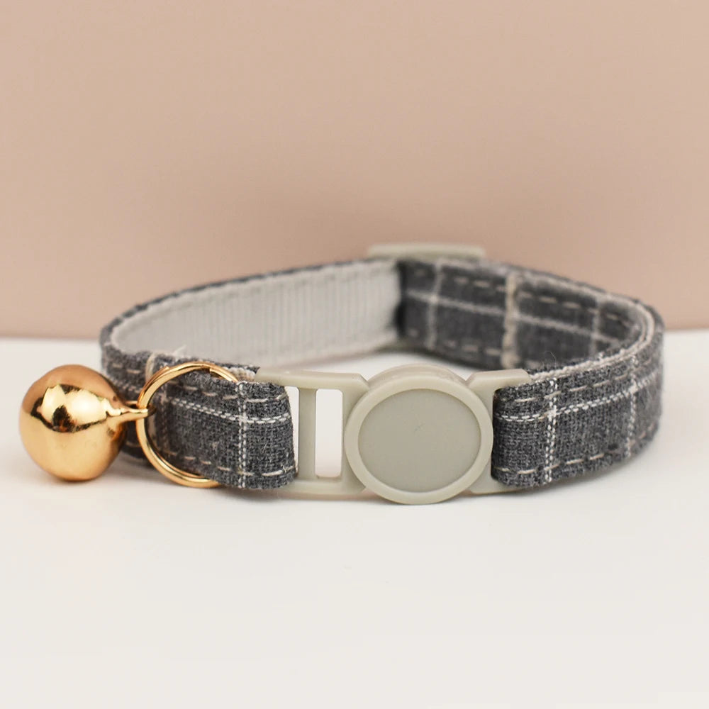 Adjustable Cat Collars with Bowknot – Stylish, Comfortable & Safety-Enhanced for Modern Cats
