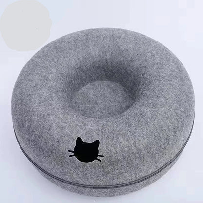 The Ultimate Donut Cat Toy – A Must-Have for Every Feline Friend!