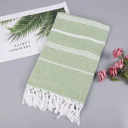 Bubble Kiss Turkish Beach Towel – Stylish, Quick-Dry Comfort for Pet-Loving Trendsetters