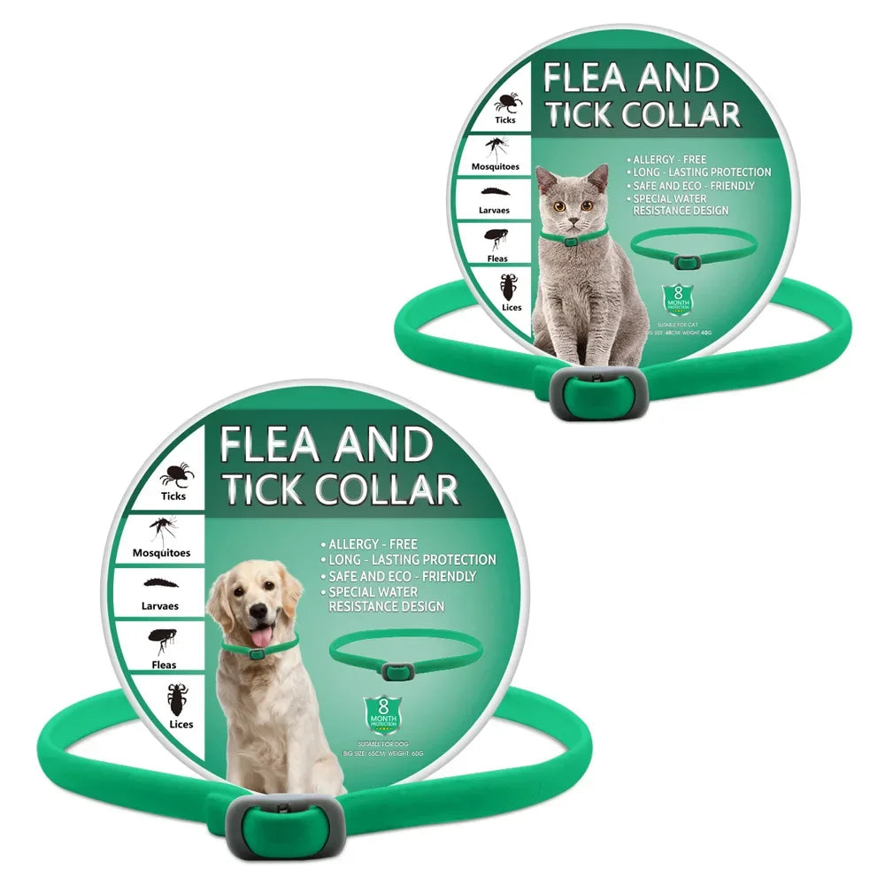 Pet Repellent Collars – Effective Protection Against Fleas, Ticks & Mosquitoes for Cats and Dogs