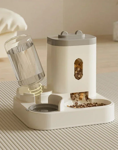 Sleek and Stylish Cat Food Dispenser – Where Function Meets Fashion!