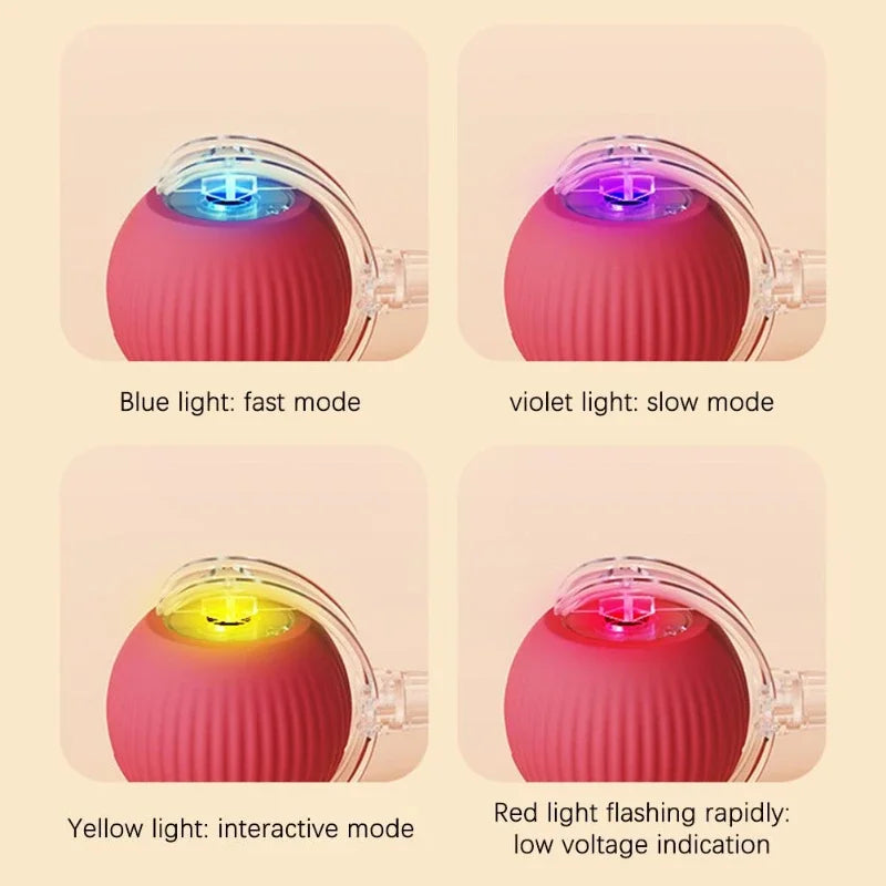 Whisker Chase Tail Ball-Rechargeable Toy for Endless Feline Adventures!