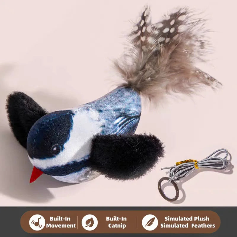 Pounce, Play, and Chirp! The Ultimate Cat Toy for Indoor Adventures