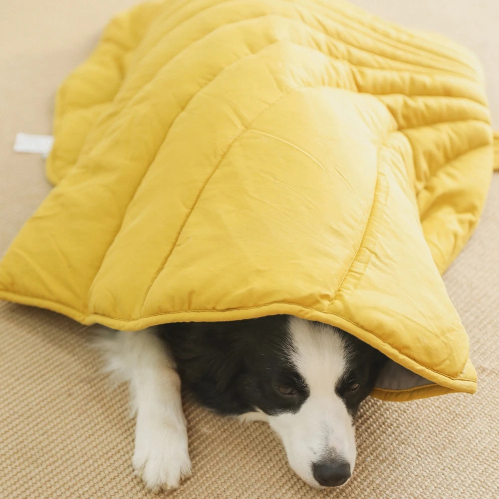 Leaf-Shaped Pet Bed Mat – Cozy, Stylish & Perfect for Every Pet