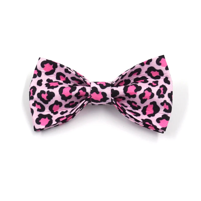 Pink Leopard Dog Harness Set – Personalized, Stylish, and Safe for Your Furry Fashionista