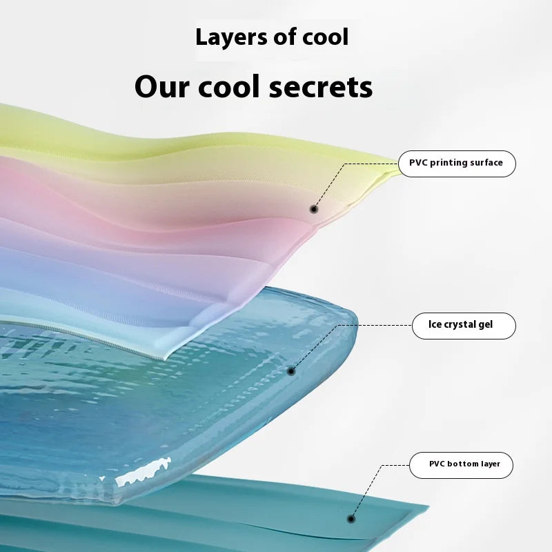 Bring a Splash of Rainbows and Sunshine to Your Pet's Summer-the Ultimate Cooling Mat!