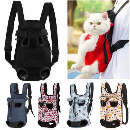 Adjustable Cat Backpack for Outdoor Escapades