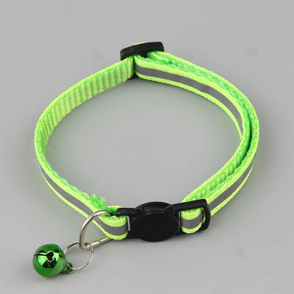 Color Reflective Cat Collars – Safe, Stylish & Perfect for Cats and Small Dogs