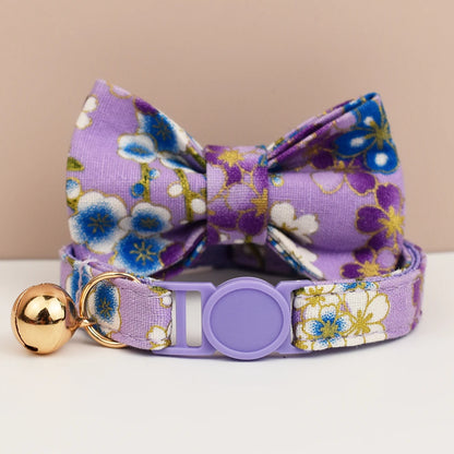 Adjustable Cat Collars with Bowknot – Stylish, Comfortable & Safety-Enhanced for Modern Cats