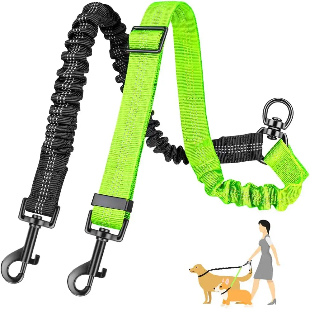 16 feet is approximately 4.88 meters. Perfect for keeping your active pups comfortably close yet free to roam!