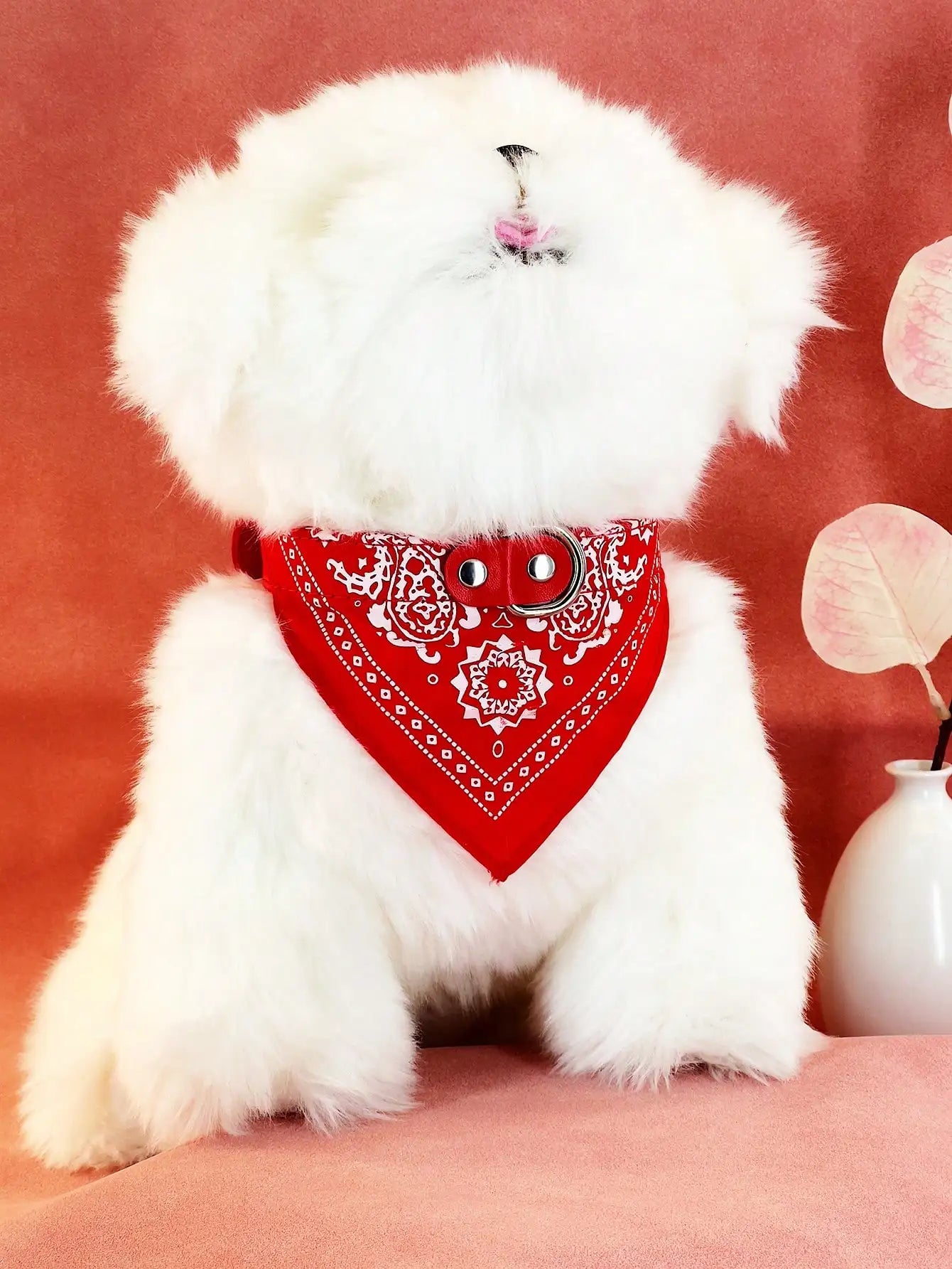 Stylish & Functional Pet Bandana Collar –Adjustable & Perfect for All Seasons