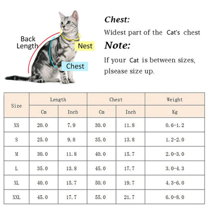 Striped Cat Vest – Classic Fashion for Feline Trendsetters
