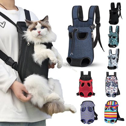 Adjustable Cat Backpack for Outdoor Escapades