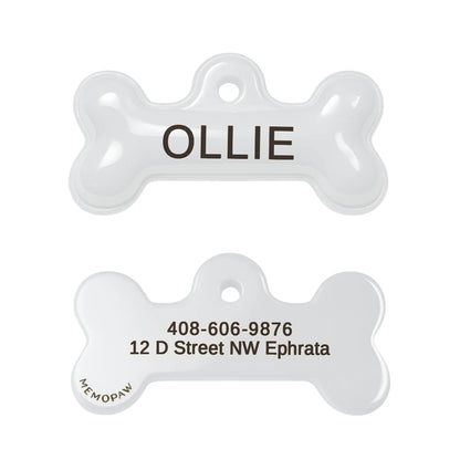 Memopaw Design Personalized Pet Dog Name Tag- Copper Free