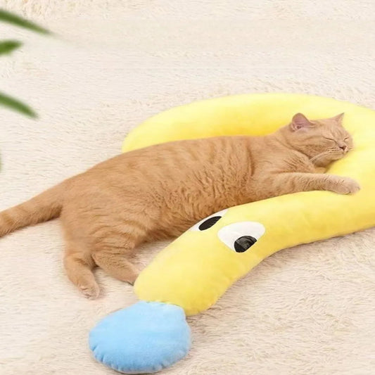 Critter Comfort: U-Shaped Neck Pillow & Blanket Set for Sweet Snoozes
