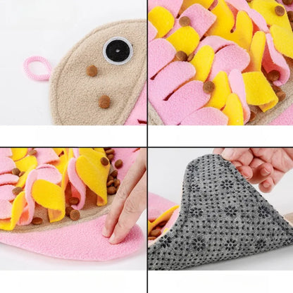 Purr & Sniff Adventure Pad: Puzzle Fun, Slow Feeder, and Treat Treasure Hunt for Cats