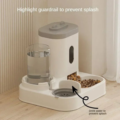 Sleek and Stylish Cat Food Dispenser – Where Function Meets Fashion!