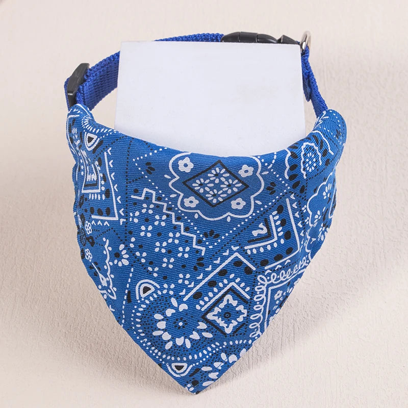 Western Charm for Your Wild Pets: Adjustable Bandana Collar