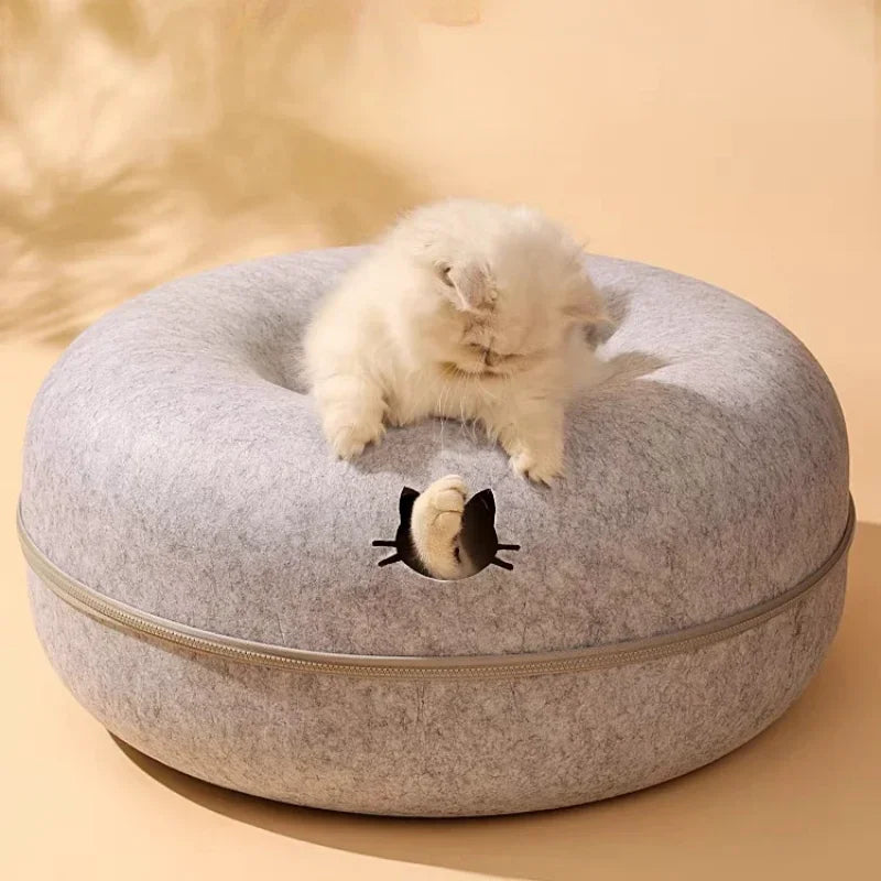 The Ultimate Donut Cat Toy – A Must-Have for Every Feline Friend!