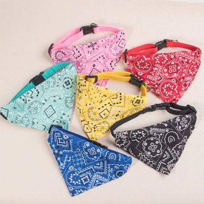 Western Charm for Your Wild Pets: Adjustable Bandana Collar