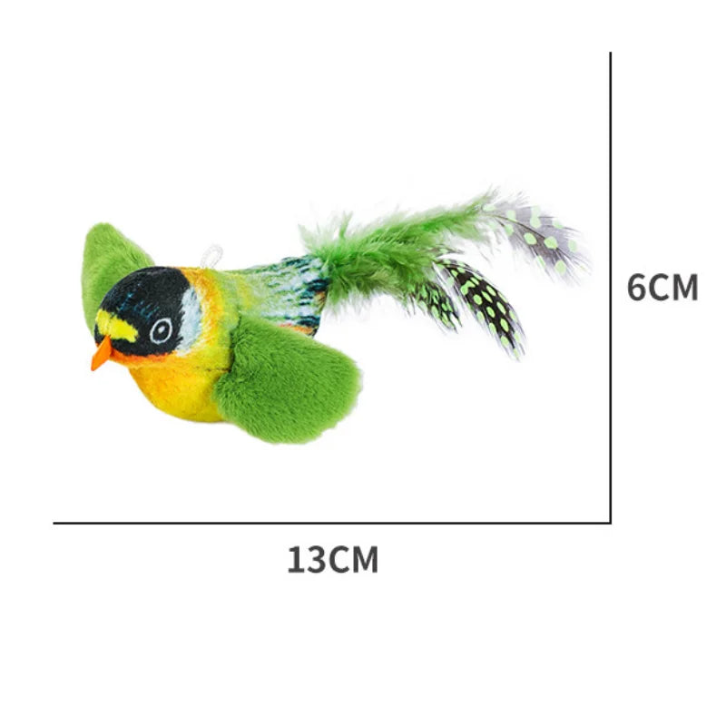 Pounce, Play, and Chirp! The Ultimate Cat Toy for Indoor Adventures