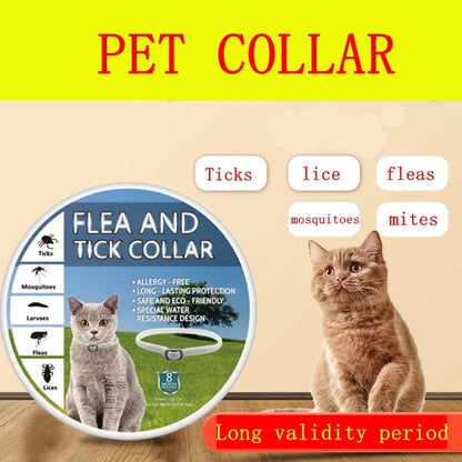 Pet Repellent Collars – Effective Protection Against Fleas, Ticks & Mosquitoes for Cats and Dogs