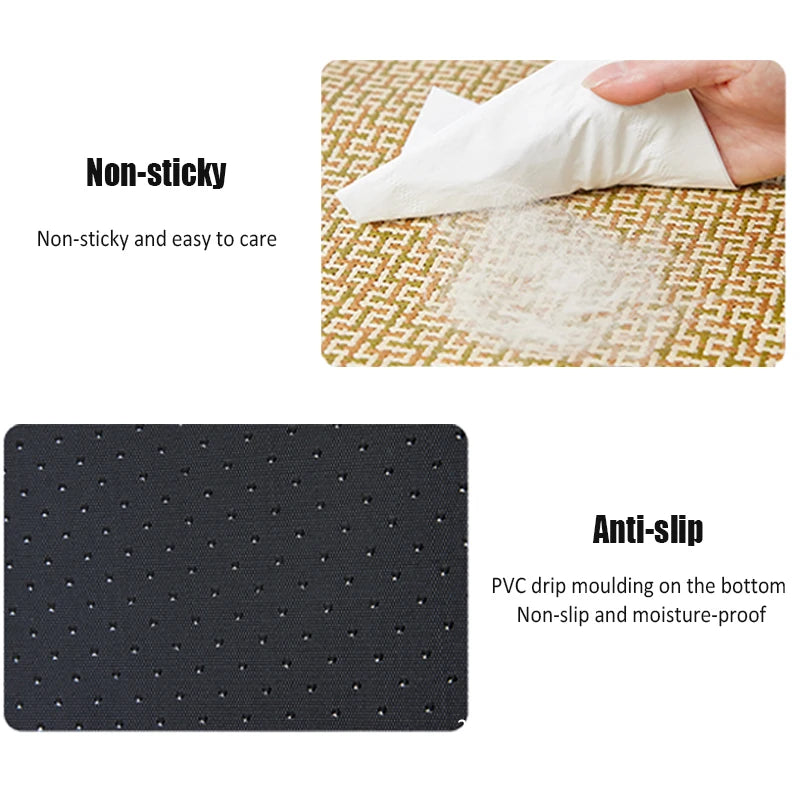 Zen-Inspired Summer Pet Bed – Breathable Rattan Cooling Mat with Big Space for Cats & Dogs"