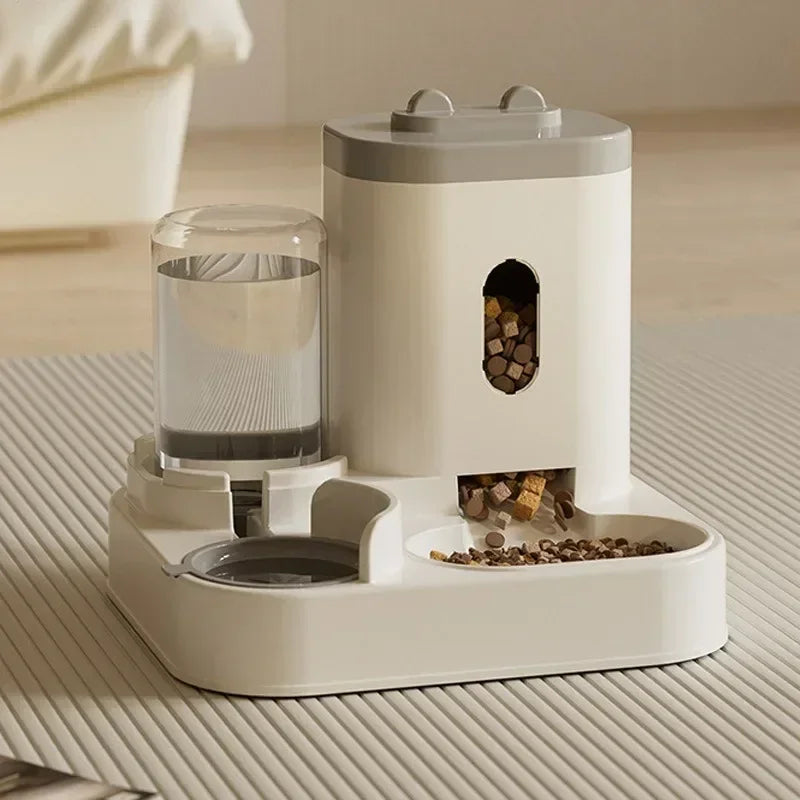Sleek and Stylish Cat Food Dispenser – Where Function Meets Fashion!