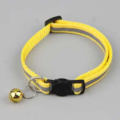 Color Reflective Cat Collars – Safe, Stylish & Perfect for Cats and Small Dogs