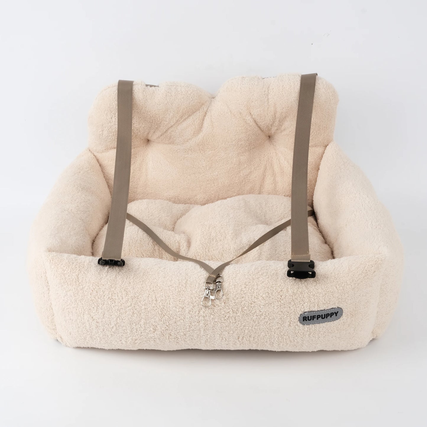 Comfortable & Safe Kennel Dog Car Booster Plush Seat