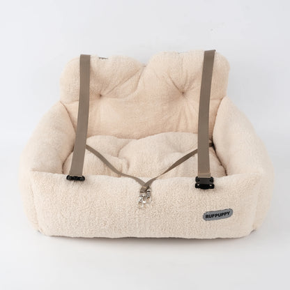Comfortable & Safe Kennel Dog Car Booster Plush Seat