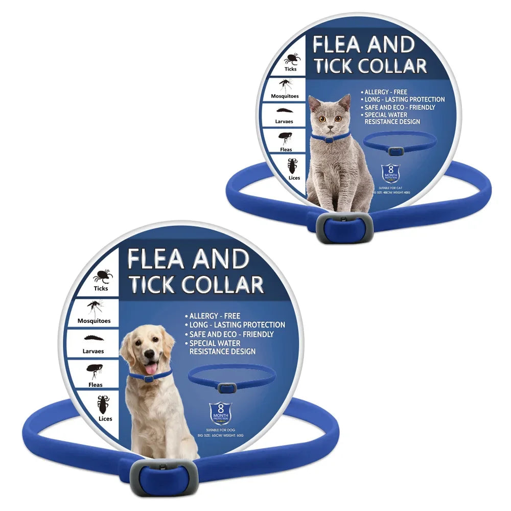 Pet Repellent Collars – Effective Protection Against Fleas, Ticks & Mosquitoes for Cats and Dogs