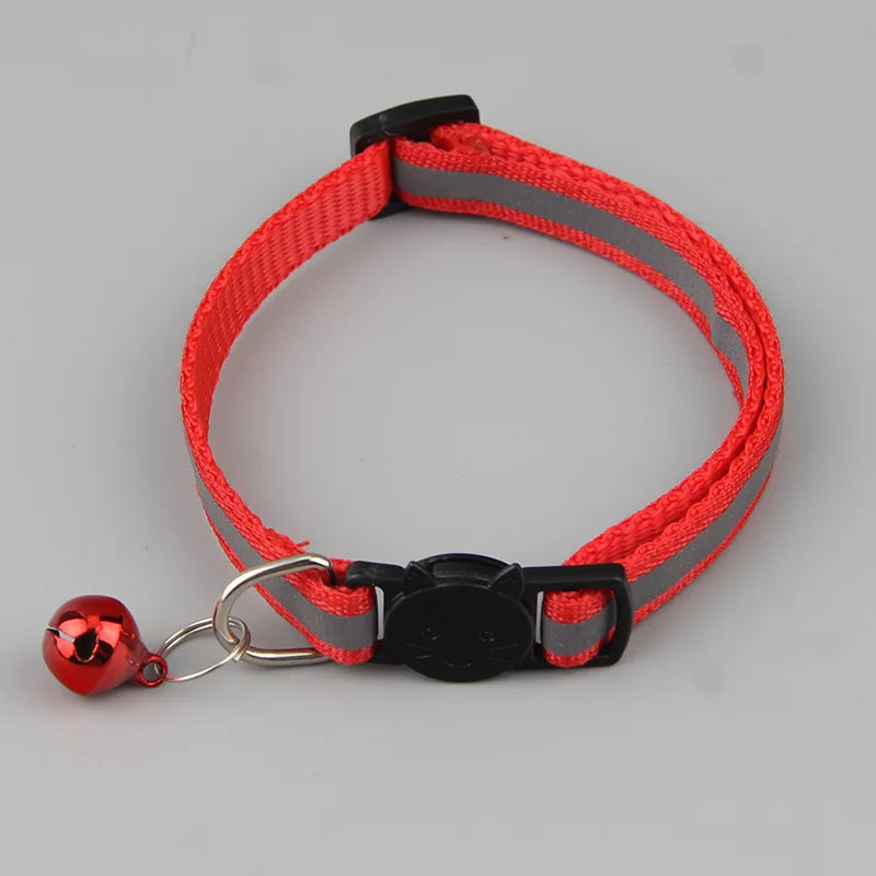 Color Reflective Cat Collars – Safe, Stylish & Perfect for Cats and Small Dogs