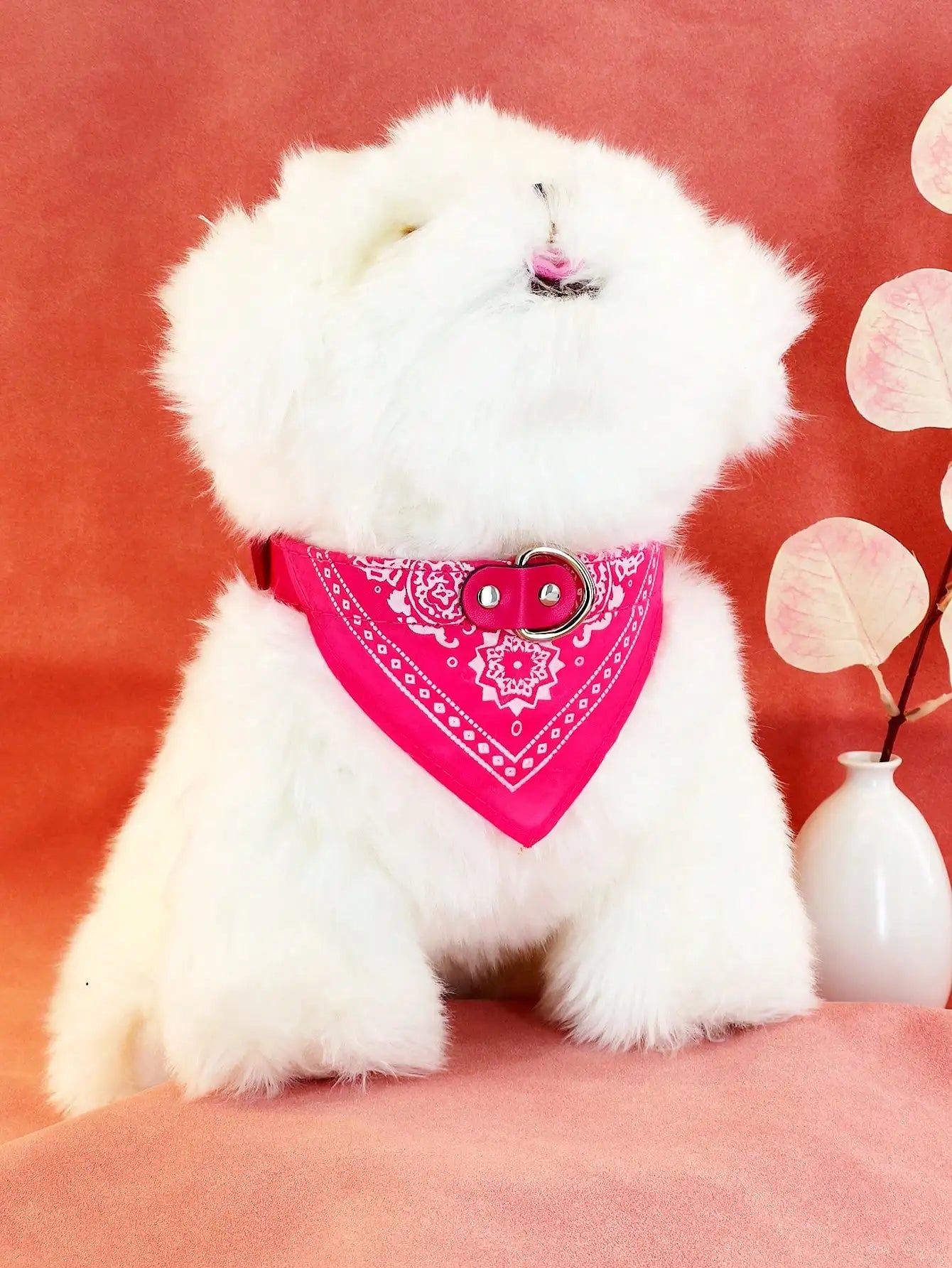 Stylish & Functional Pet Bandana Collar –Adjustable & Perfect for All Seasons