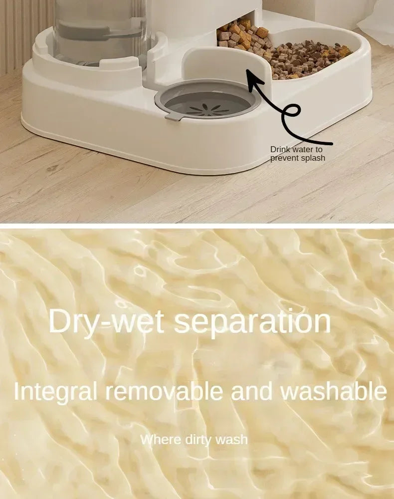 Sleek and Stylish Cat Food Dispenser – Where Function Meets Fashion!