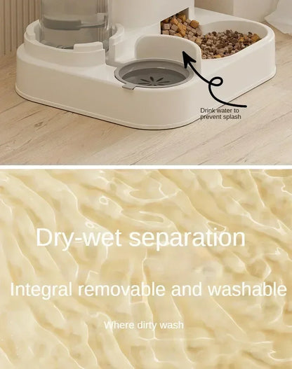 Sleek and Stylish Cat Food Dispenser – Where Function Meets Fashion!